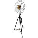 Biev Ayakli Vantilator Lambader Altin