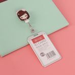 Bifeng Shop 13 Numara Tıbbi Işçiler Hemşire Doktor Çalışma Kartı Kapağı Hastane Malzemeleri Için Geri Çekilebilir Rozet Makarası ile Sevimli Karikatür Rozet Tutucu (Yurt Dışından) - Renkli