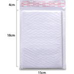 Bifeng Shop 15X18 Stili Bubble Mailers Beyaz Poly Bubble Mailer Kendinden Mühürlü Yastıklı Hediyelik Çanta Ambalaj Zarf Çantaları Kitap G Paket Çanta (Yurt Dışından) - Renkli - Posta çuvalı