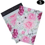 Bifeng Shop 37X25.5CM N5 Stili Kendinden Mühürlü Yeni Baskılı Poly Mailer Ambalaj Zarfları Kurye Saklama Poşetleri Giysi Postaları Ambalaj Poşetleri (Yurt Dışından) - Renkli - Posta çuvalı - 1