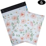 Bifeng Shop 37X25.5CM N6 Stili Kendinden Mühürlü Yeni Baskılı Poly Mailer Ambalaj Zarfları Kurye Saklama Poşetleri Giysi Postaları Ambalaj Poşetleri (Yurt Dışından) - Renkli - Posta çuvalı - 1