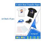 Bifeng Shop A4 Koyu 15 Stili A3 A4 Demir On T Shirt Isı Transfer Kağıdı Açık Koyu Col% Pamuklu Kumaşlar Bezi Dıy Hediyeler Için Mürekkep Püskürtmeli Baskı Tasarımı (Yurt Dışından) - Renkli - Termal baskı kağıdı