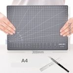 Bifeng Shop A4 Stili A2 A3 A4 Manuel Yazma Sınavı Öğrenciler Çalışma Çizim Defteri Çift Taraflı Ölçekli Pvc Manuel Defter Kesme Kağıt Oyma Kesme Pedi (Yurt Dışından)