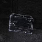 Bifeng Shop B-Şeffaf Stil 2022 Dayanıklı Çok Kullanımlı Sert Plastik Çalışma Kimlik Kartı Kol Rozeti Koruyucu Kılıf Taşınabilir Pratik Çift Taraflı Kart Sahipleri (Yurt Dışından) - Renkli - Rozet rafları ve aksesuarları - 1