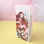 Bifeng Shop Bir Stil Iblis Avcısı Kimetsu Hiçbir Yaiba Büyük Kapasiteli Masa Kalemlik Kalem Makyaj Kutusu Kutusu Masa Üstü Organiser Kırtasiye Çocuklar Hediye (Yurt Dışından) - Renkli - Masa aksesuarları ve düzenleyiciler - 1