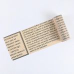 Bifeng Shop C Stili Vintage Ingilizce Mektup Poster Harita Maskeleme Washi Bant Damga Dekoratif Yapışkan Bant Diy Scrapbooking Ins Etiket Etiket (Yurt Dışından) - Renkli