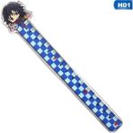 Bifeng Shop H01 Stili Japonya Anime Iblis Avcısı Kimetsu Hiçbir Yaiba Hashibira Inosuke Agatsuma Zenitsu Şekil Cetvel (Yurt Dışından) - Renkli