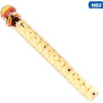 Bifeng Shop H02 Tarzı Anime Demon Slayer Kimetsu No Yaiba Tsuyuri Kanawo Hashibira Inosuke Agatsuma Zenitsu Akrilik Şekil Cetvel Ölçme Kırtasiye (Yurt Dışından) - Renkli