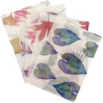 Bifeng Shop Karışık Tasarım Stili Lot 16*11CM Sülfürik Asit Kağıt Zarf, Tebrik Kartları Kapağı Için Desen Şeffaf Pencere Zarfı Bırakır (Yurt Dışından) - Renkli - Posta çuvalı