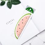 Bifeng Shop Karpuz Tarzı 1 Adet Grup Karikatür Taze Meyve Tasarım Ahşap Düz Cetvel Çocuklar Öğrenciler Için Ölçüm Cetveli Kırtasiye Hediyeler Malzemeleri (Yurt Dışından) - Renkli