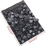 Bifeng Shop Kırmızı Stil Kendinden Mühürlü Yeni Baskılı Poly Mailer Ambalaj Zarfları Kurye Saklama Poşetleri Giysi Postaları Ambalaj Poşetleri (Yurt Dışından) - Renkli - Posta çuvalı - 1