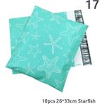 Bifeng Shop N17 Stili Kendinden Mühürlü Yeni Baskılı Poly Mailer Ambalaj Zarfları Kurye Saklama Poşetleri Giysi Postaları Ambalaj Poşetleri (Yurt Dışından) - Renkli - Posta çuvalı