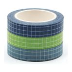 Bifeng Shop No.1 Tarzı Lot Renk Izgarası Washi Bant Seti Yapışkan Bant Dıy Scrapbooking Sticker Etiket Japon Maskeleme Bandı (Yurt Dışından)