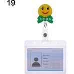 Bifeng Shop No.19 Tarzı Geri Çekilebilir Makaralı Karikatür Hemşire Doktor Yaka Kartı Tutacağı, Geri Çekilebilir Metal Klipsli Iş Çalışma Kartıisim Etiketleri Rozet Sahipleri (Yurt Dışından) - Renkli