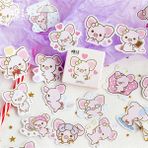 Bifeng Shop NO.229 Stili Sıcak Satış Kawaii Pet Düet Bloknot Imi Yapışkan Notlar Pratik Yayınlanan Planlayıcısı Kırtasiye Okul Malzemeleri Kağıt Çıkartmalar (Yurt Dışından) - Renkli - Defterler ve yazı defterleri - 1