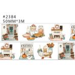 Bifeng Shop NO.2384 Tarzı Jiataihe Washi Bant Haritaları Vintage Posterler, Ingilizce, Dıy Karalama Defteri Kağıdı Fotoğraf Albümü Japon Maskeleme Bandı (Yurt Dışından)