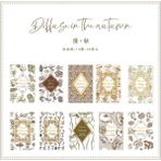 Bifeng Shop No.4 Stili Reaktif Oymak Çiçek Çerçeve Bitki Vintage Bloknot Dıy Scrapbooking Kart Yapımı Önemsiz Dergisi Kolaj Kırtasiye (Yurt Dışından) - Renkli - Defterler ve yazı defterleri - 1