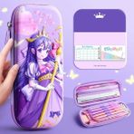 Bifeng Shop No.8 Tarzı 3D Eva Unicorn Sevimli Kalem Kutusu Karikatür Kırtasiye Kutusu Kalem Saklama Torbaları Büyük Kapasiteli Öğrenci Kalem Kutusu Okul Malzemeleri Hediyeler (Yurt Dışından) - Renkli - Kalem kutuları ve çantaları - 1