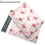 Bifeng Shop Pembe Flamingo Stili '' cm Baskılı Poly Mailler Kendinden Mühürlü Ambalaj Zarfları Kurye Saklama Poşetleri Elbise Postaları Ambalaj Poşetleri (Yurt Dışından) - Renkli - Posta çuvalı - 1
