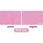 Bifeng Shop Pembe Tarzı A3 A2 A3 A4 A5 Pvc Kesme Mat Kurulu Dayanıklı Kendi Kendini Iyileştiren Dıy Dikiş Öğrenci Sanat Kağıdı Kesme Oyma Kesim Pedi Deri El Sanatları Aracı (Yurt Dışından)