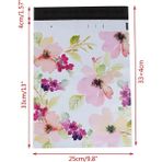 Bifeng Shop Resim Stili Olarak Kendinden Mühürlü Yeni Baskılı Poly Mailer Ambalaj Zarfları Kurye Saklama Poşetleri Giysi Postaları Ambalaj Poşetleri (Yurt Dışından) - Renkli - Posta çuvalı - 1
