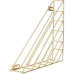 Bifeng Shop Sarı Stil 1 Adet Iskandinav Geometrik Şekil Demir Dergi Depolama Rafı Duvar Asılı Sepet Ev Kitap Organizatör Dekor Dergi Kitap (Yurt Dışından) - Renkli - Masa aksesuarları ve düzenleyiciler