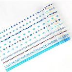Bifeng Shop T Stili Çok Renkli Mini Washi Bant Scrapbooking Dekoratif Yapışkan Bantlar Kağıt Japon Kırtasiye Sticker (Yurt Dışından)