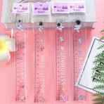 Bifeng Shop Taikongren-1 Adet Tarzı 15 cm Karikatür Sevimli Özel Şekilli Cetvel Çizim Ölçüm Aracı Öğrenci Çocuk Hediye Şeffaf Plastik Cetvel (Yurt Dışından) - Renkli