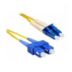 BIFO SM SC-LC 9-125µ LSZH 5 m Duplex Fiber Optik Patch Kablo
