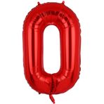 Big Eye Owl 100 cm büyük kırmızı 0 sayı folyo balon folyo Mylar dev kız helyum balon doğum günü parti dekorasyon malzemeleri bebek