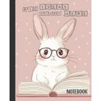 Big Ideas Start Here: A Fun Bunny-Themed Notebook for Smart and Creative Girls | School Journal for Writing, Notes, and Big Dreams | 120 Lined Pages | Large 7.5" x 9.25" Ruled Paper