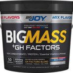 Big Joy Bıgmass Gainer Gh Factors Çilek - Bisküvi - Çikolata Mix Aroma 5000G