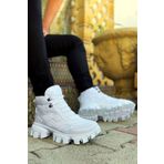 BIG KING BIGKING2234 Beyaz Dozer Taban Unisex Günlük Spor Bot