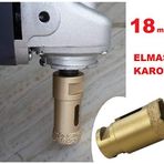 Big Master Mermer Granit Panç M14 Fayans Beton Pancı 18mm Sarı Elmas Delme ucu