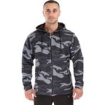 Big Sam 4070 Antrasit Gri Spor Koşu Outdoor Oversize Kapşonlu Erkek Ceket