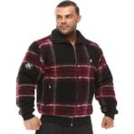 Big Sam Bordo Kaşe Yün Kışlık Mont Kaban Big Sam 4064 - 2XL