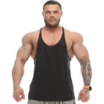Big Sam Erkek Fitness, Vücut Geliştirme Atleti Big Sam 2206 - Siyah