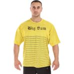 Big Sam Erkek T-Shirt | Havlu Dokulu, Pamuk - Sarı