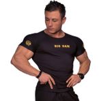 Big Sam Fitness Body Tişört Big Sam 2604 - L - Siyah