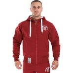 Big Sam Kapşonlu Kışlık Eşofman Üstü | Bordo Spor Ceket - XL