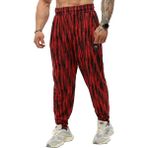 Big Sam Kışlık Eşofman Altı Dokulu Oversize Body Pantolon - 3XL - Kırmızı