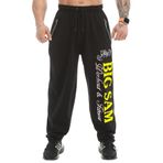Big Sam Loose Fit Fermuarlı Cepli Eşofman Altı Yazlık Spor Pantolon Big Sam 1092
