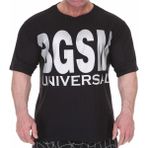 Big Sam Oversize Erkek Antrenman Günlük T-Shirt Siyah Big Sam 3273