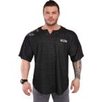Big Sam Oversize Erkek T-Shirt Havlu Antrenman Üstü Big Sam 3295 - 2XL - Siyah