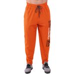 BIG SAM SPORTSWEAR COMPANY Cepli Erkek Eşofman Altı, Erkek Vücut Geliştirme Egzersiz Rahat Tasarım Bol Kas Pantolonu, Turuncu, XXL
