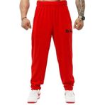 BIG SAM SPORTSWEAR COMPANY Erkek Bol Kesim Eşofman Altı Havlu Bol Pantolon, Gri, L