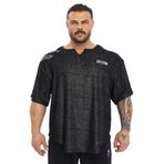 BIG SAM SPORTSWEAR COMPANY Erkek Spor Tişört Aktif Giyim Vücut Geliştirme Kaldırma Büyük Boy Bez Üst | Havlu Dokusu, Pamuk Antrenman Üstü, Siyah, XL