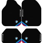 BigArts Home Bmw M Performance Dekor Oto Paspas Takımı Renkli Makinede Yıkanabilir Universal Kalıp Tüm Modellere Uyumlu