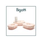 Bigatti Senna 04P0 4'Lu Vakumlu Saklama Kabi Seti Pembe