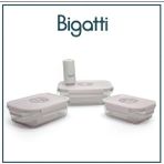 Bigatti Senna 4'lü Vakumlu Saklama Kabı Seti Pembe